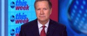 In an interview Sunday on ABC's "This Week," John Kasich, a GOP presidential candidate, said his rival Donald Trump has insulted a slew of people, including women, Muslims, Hispanics and reporters.