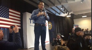 Sen. Ted Cruz in Windham, New Hampshire