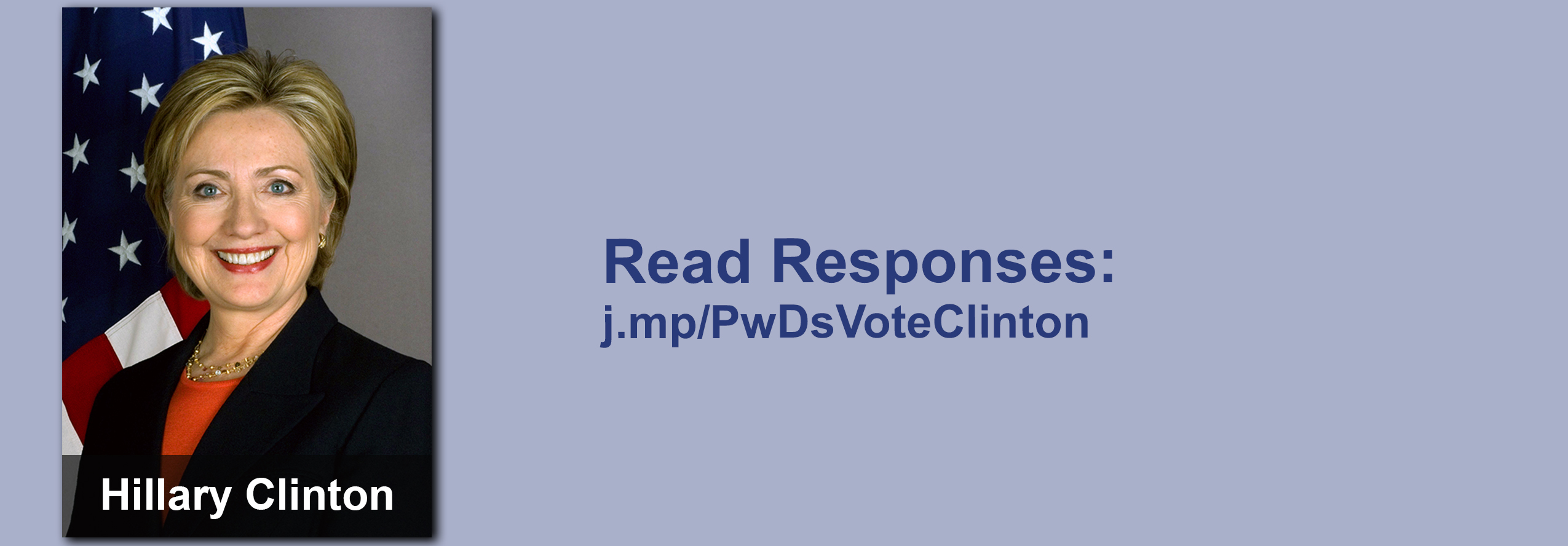 Click on the image to view all of Hillary Clinton's answers to the questionnaire.