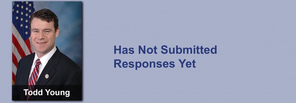 Todd Young has not submitted his responses yet.