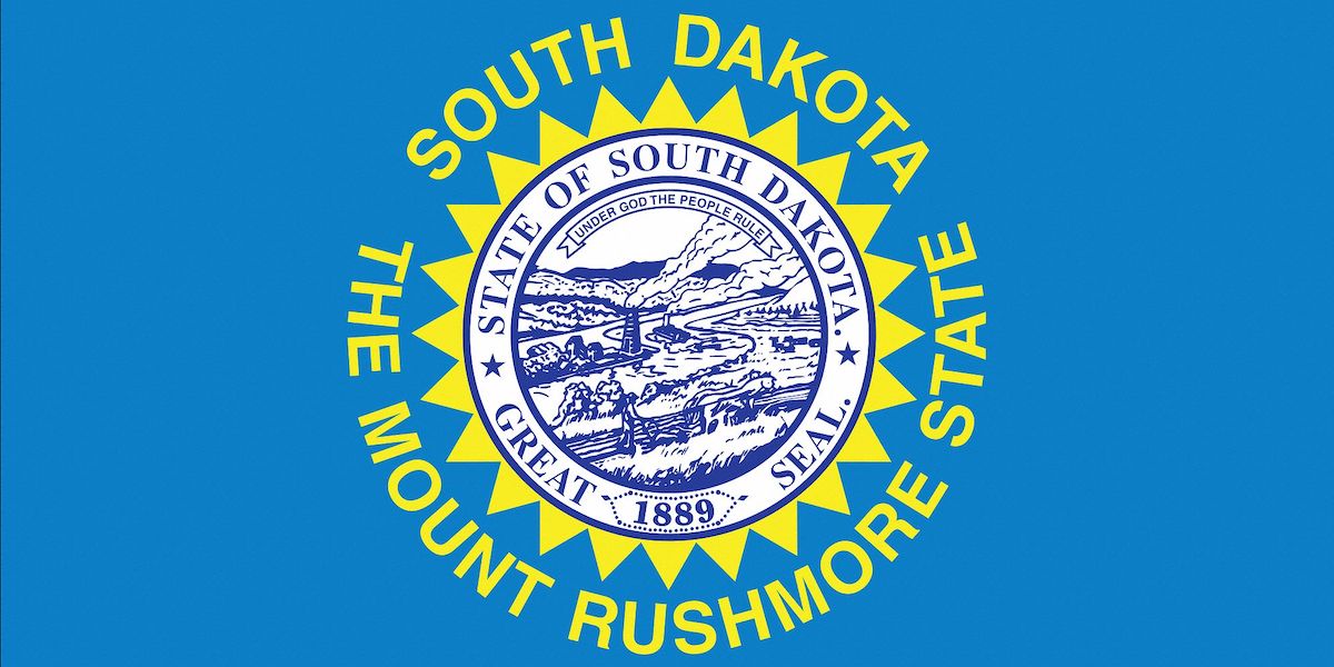 South Dakota state flag